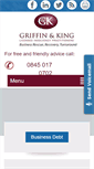 Mobile Screenshot of griffinandking.co.uk